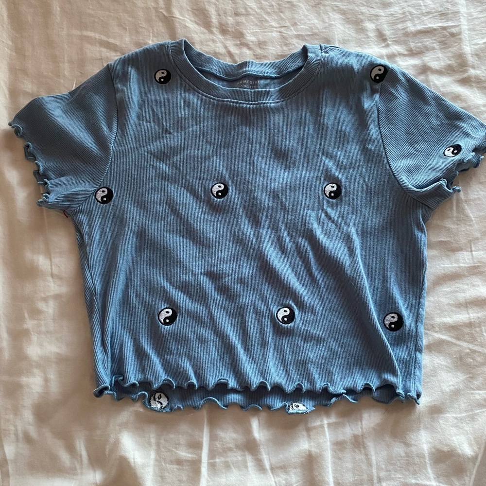 Yin and Yang Cropped Tee